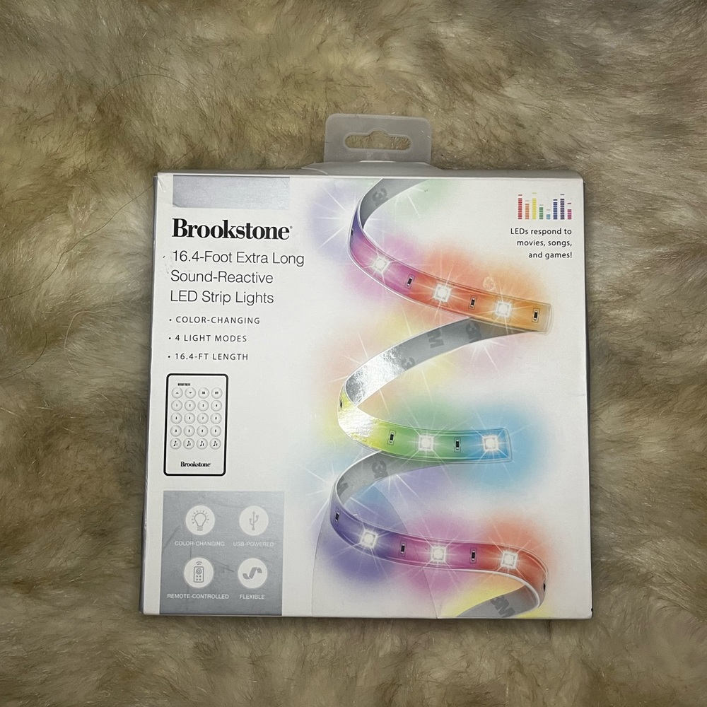 Brookstone LED Strip Lights